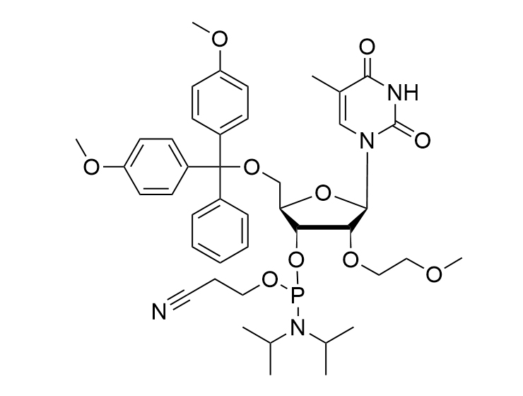 DMT-2'-O-MOE-5-Me-U-CE-Phosphoramidite