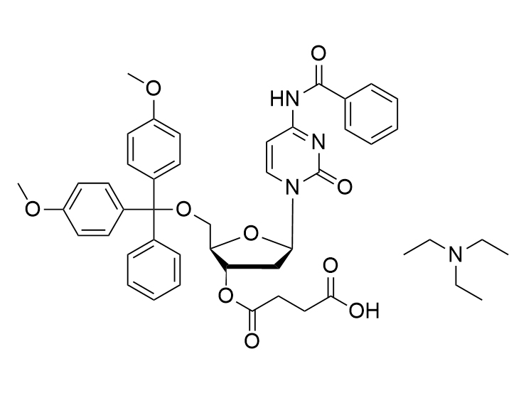 2'-dC(Bz)-3'-succinate, TEA  salt