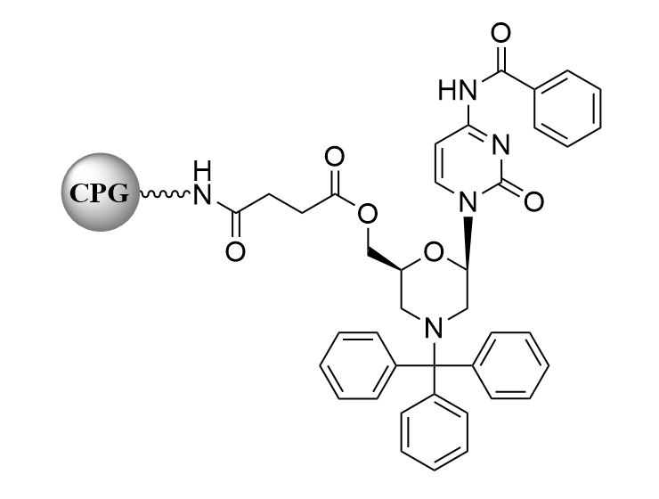 PMO-C(Bz)-LCAA-CPG-500