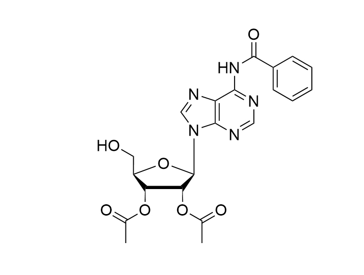 2',3'-二乙酰基-N6-苯甲酰基腺苷